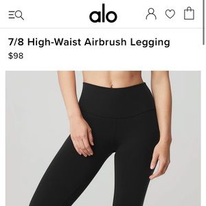 Alo 7/8 Airbrush Legging